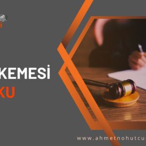 CEZA MUHAKEMESİ HUKUKU