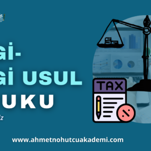 VERGİ HUKUKU-VERGİ USUL HUKUKU - TEK DERS MUSTAFA KARADENİZ