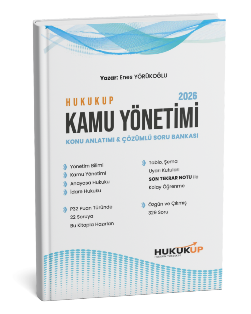 HukukUp Kamu Yönetimi - Konu Anlatımı & Soru Bankası